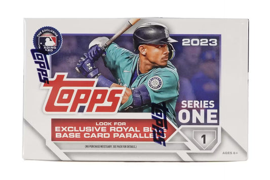 BRAND NEW 2023 Topps Baseball Series 1 EXCLUSIVE Trading Card Box w/ 99  Cards! - One Commemorative Relic Card Per Box! - Plus Novelty Aaron Judge  Card