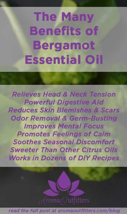 what can you use bergamot essential oil for