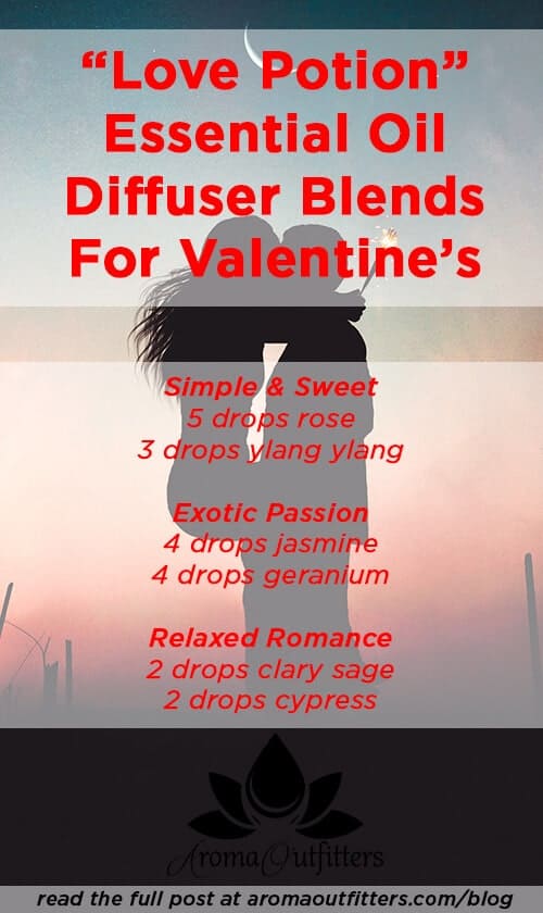 romantic essential oil diffuser blends for valentine's day