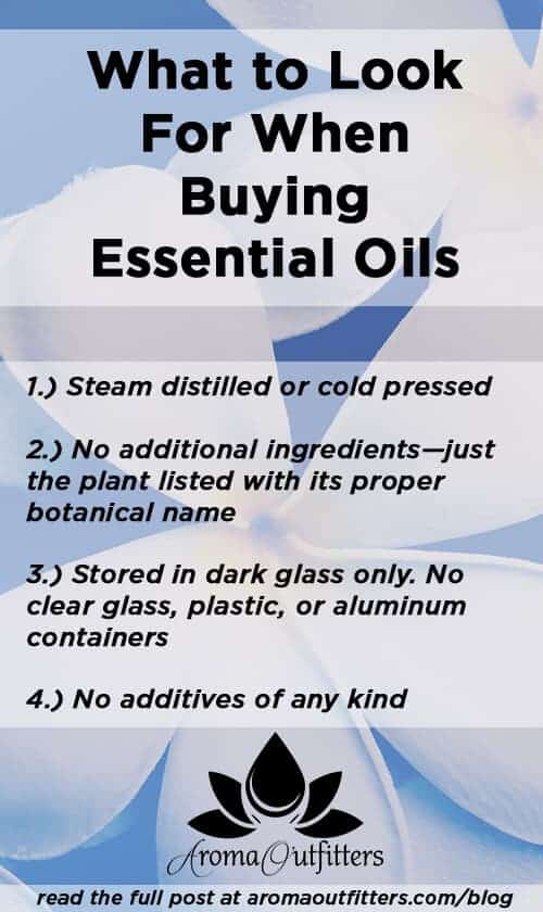 What makes an essential oil pure