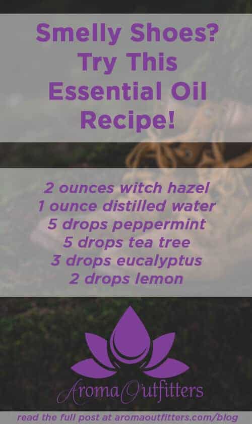 smelly shoes essential oil recipe