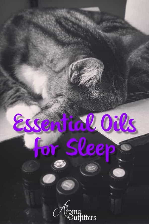 my favorite essential oils for sleep