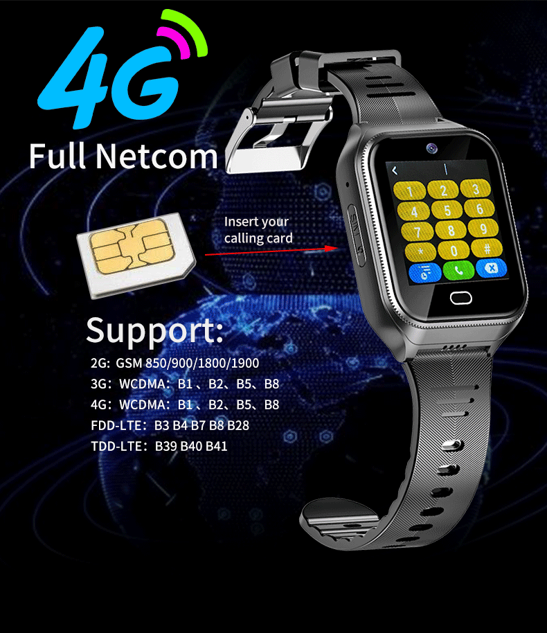 4g network smart watch