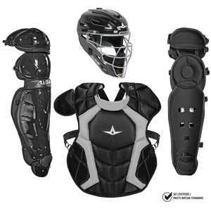 All-Star Classic Pro Adult Baseball Catchers Gear Set - Game Ready Sports