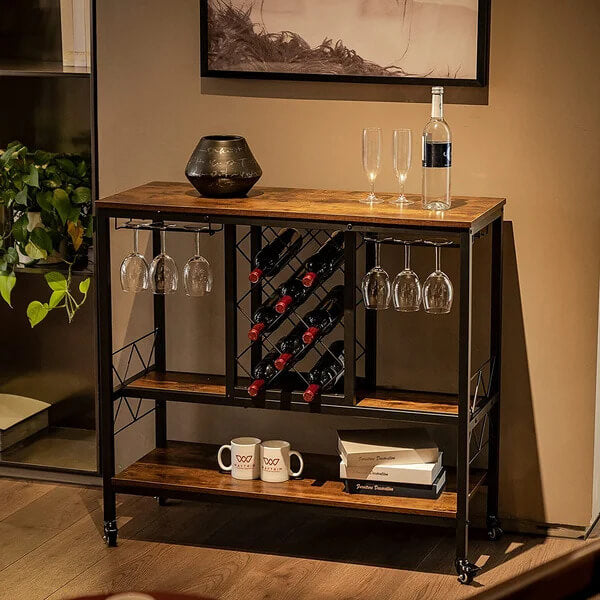 Keeana Bar with Wine Storage