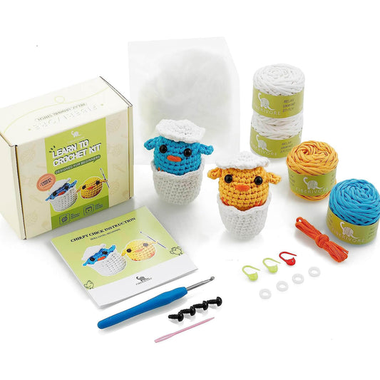 Crochet Kit for Beginners Adults – Beginner Crochet Kit for Adults and  Kids, Learn to Crochet Kits