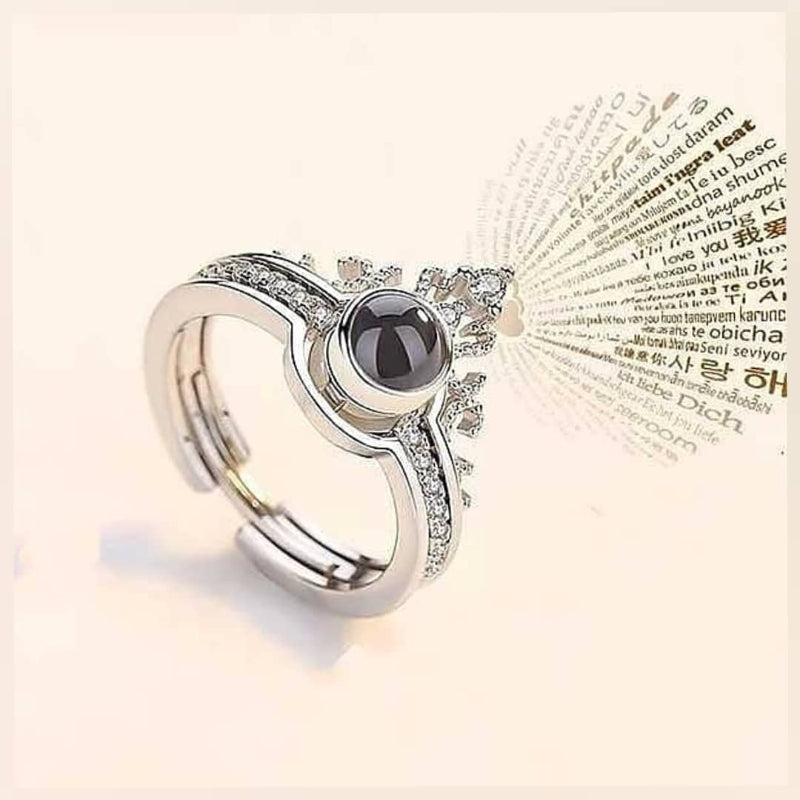 T Brand 100 Languages I Love You Projection Ring India | Ubuy