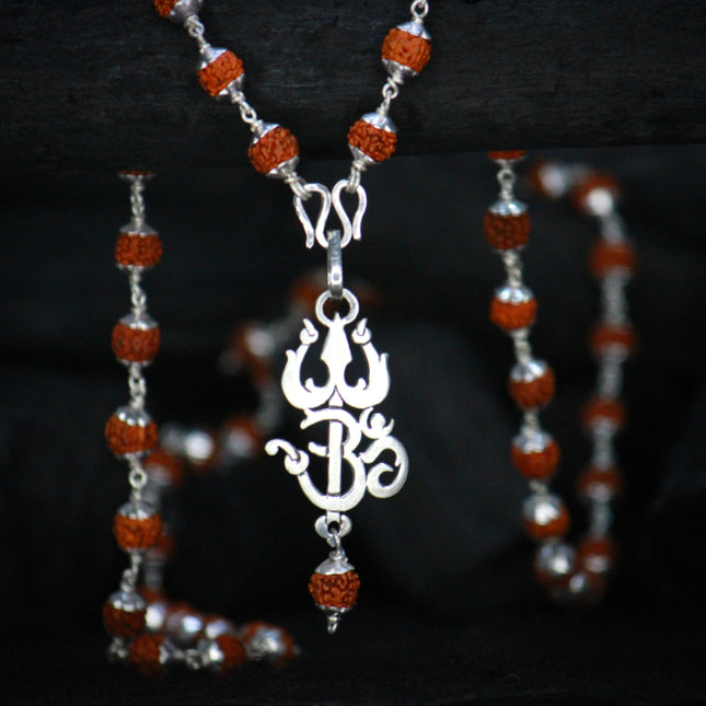 Om Namah Shivay Men's Spiritual Pendant - Abhika Jewels