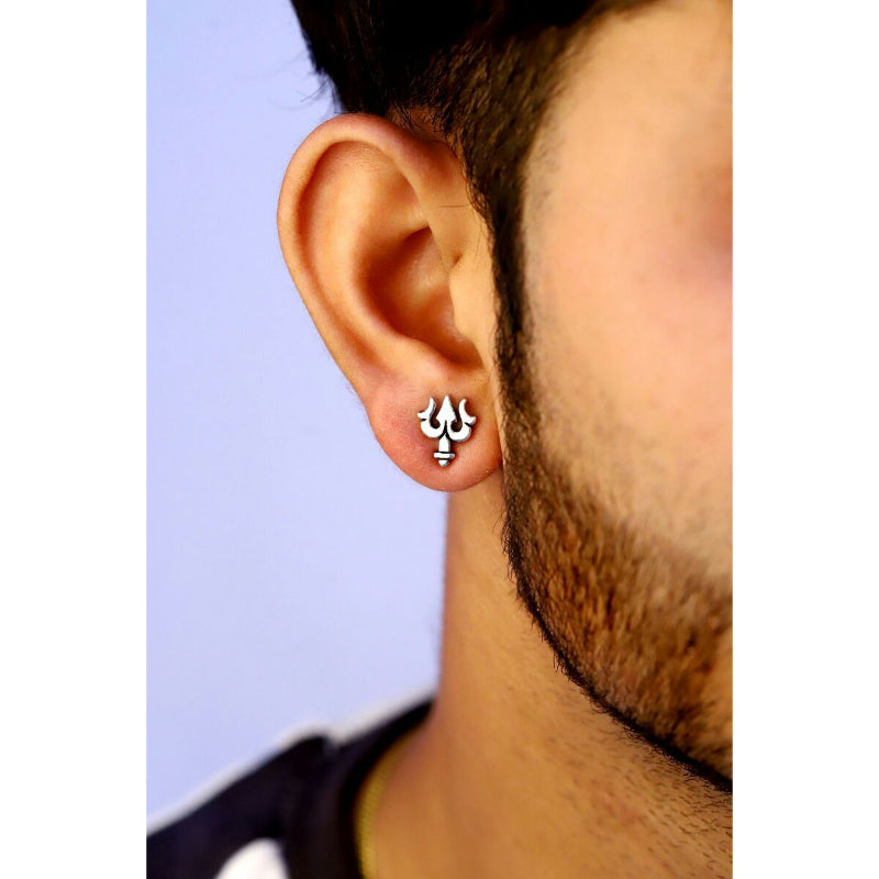 25 Latest Designs of Earrings for Men with Different Metals | Justin bieber  images, Black diamond earrings, Black stud earrings