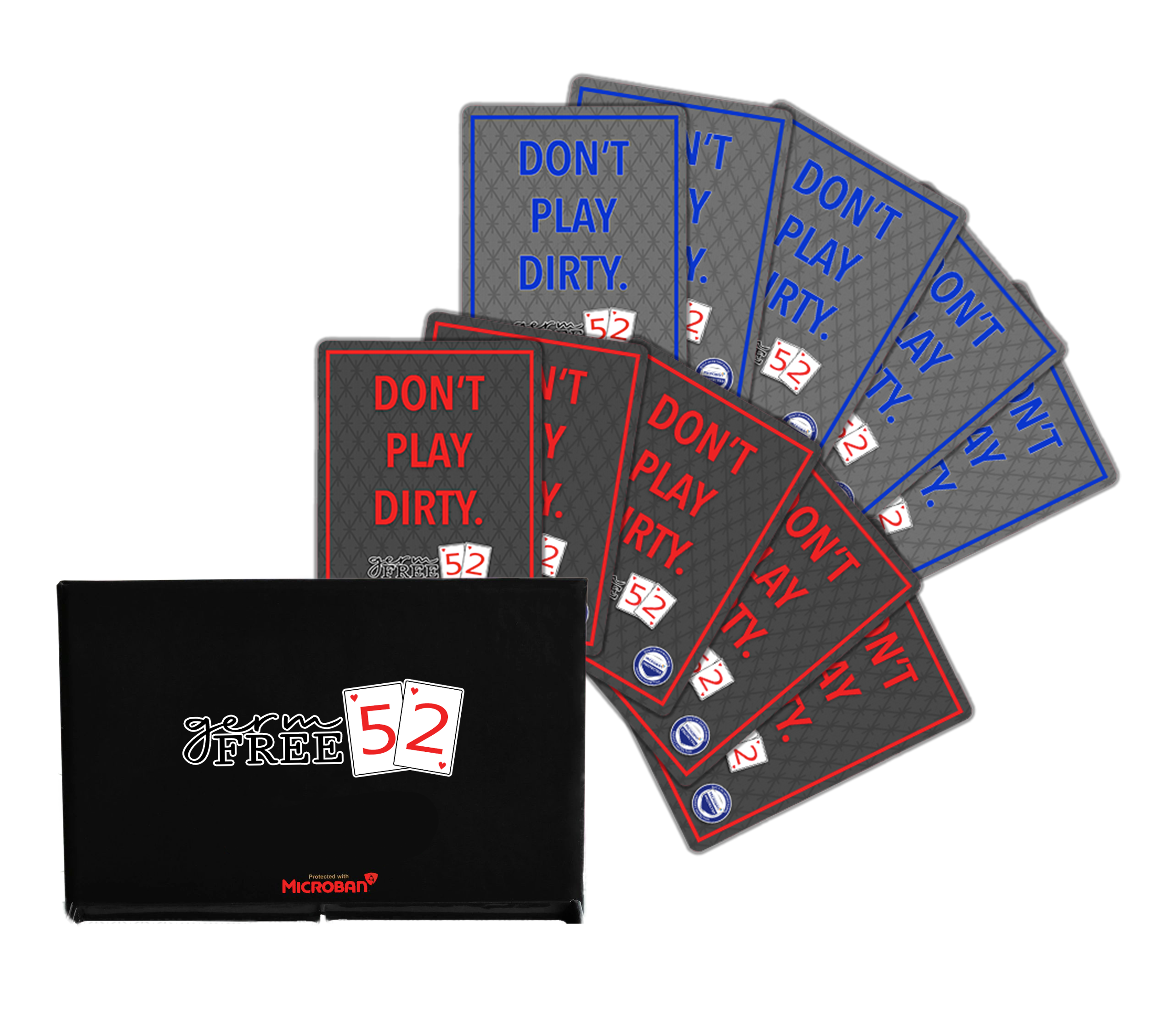 #DONTPLAYDIRTY Microban Protected Cards Box Set