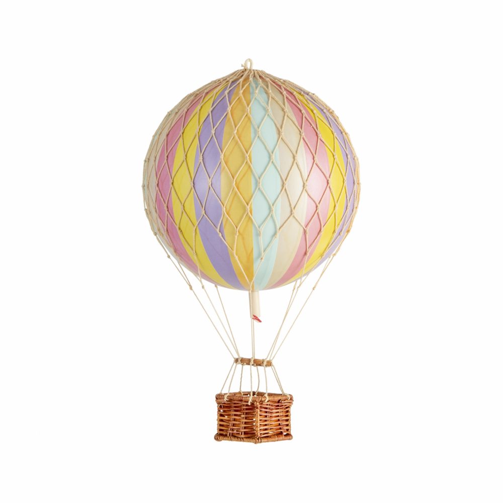 Billede af Luftballon Rainbow Pastel, 18 cm. Travels Light, Authentic Models