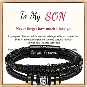 Son - Never Forget - Love You Forever Bracelet - RealGifts4Grabs