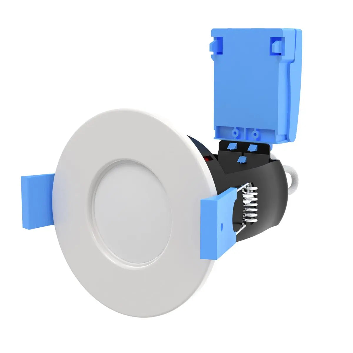 View White Fixed GU10 Fire Rated Aluminium Downlight information