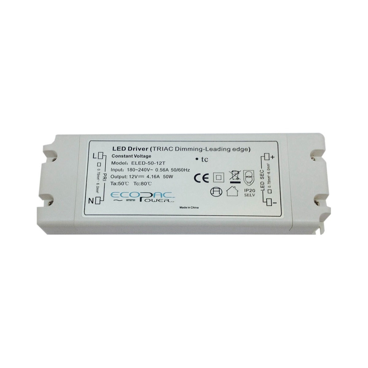 View 50w Dimmable LED Driver information