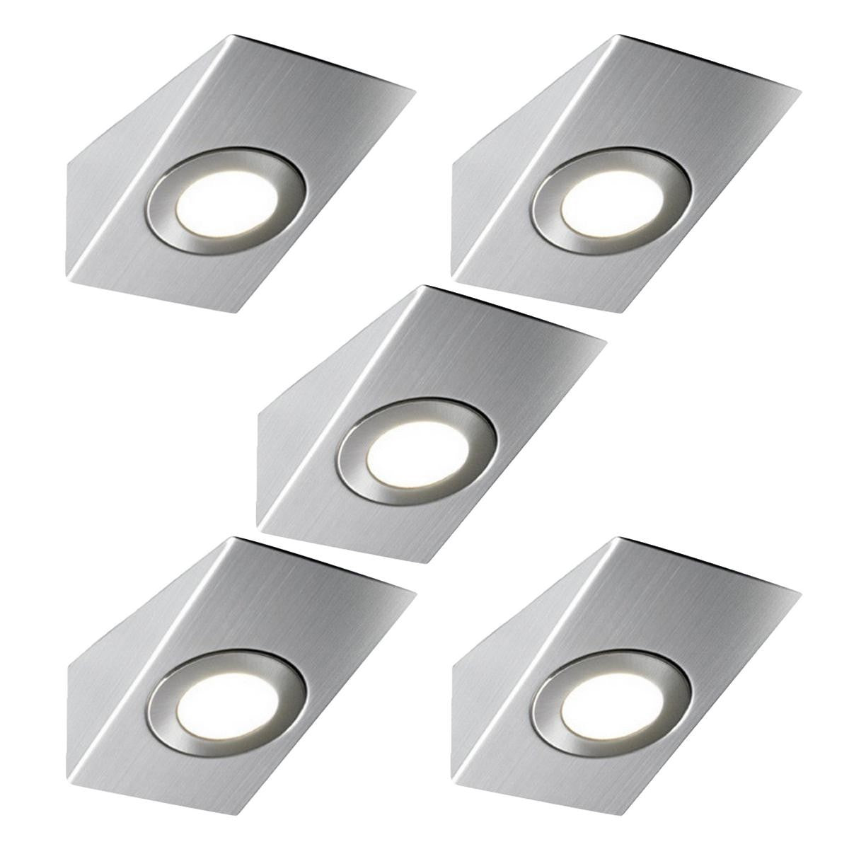 View 5 x Wedge Shaped Under Cabinet Light Kit information