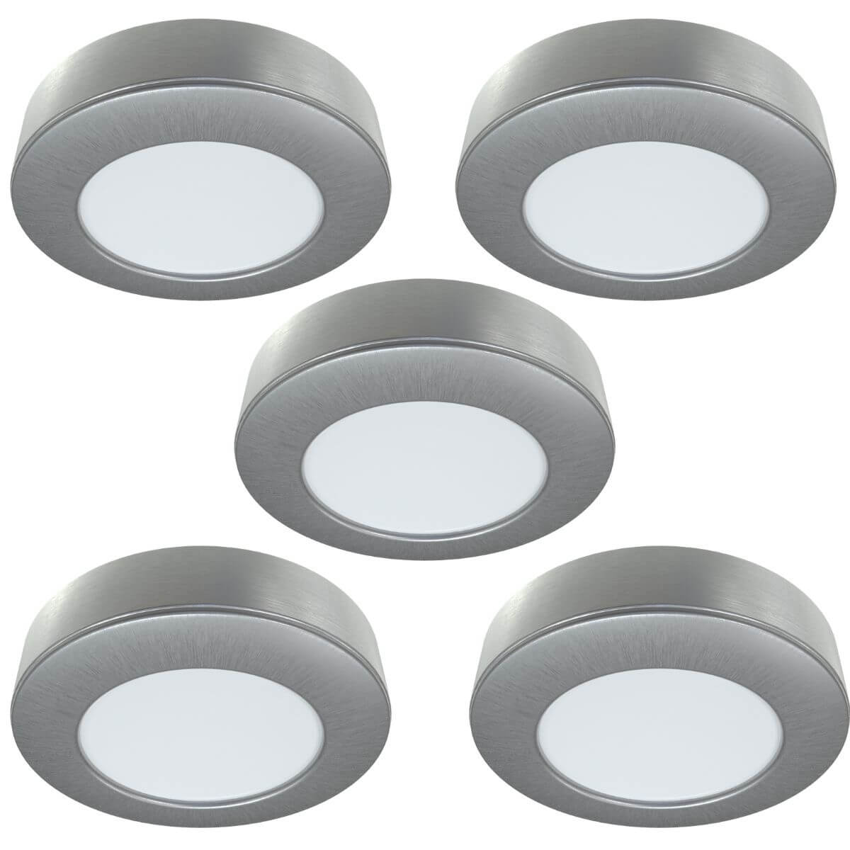 View 5 Pack Surface Mounted LED Under Cabinet Light information