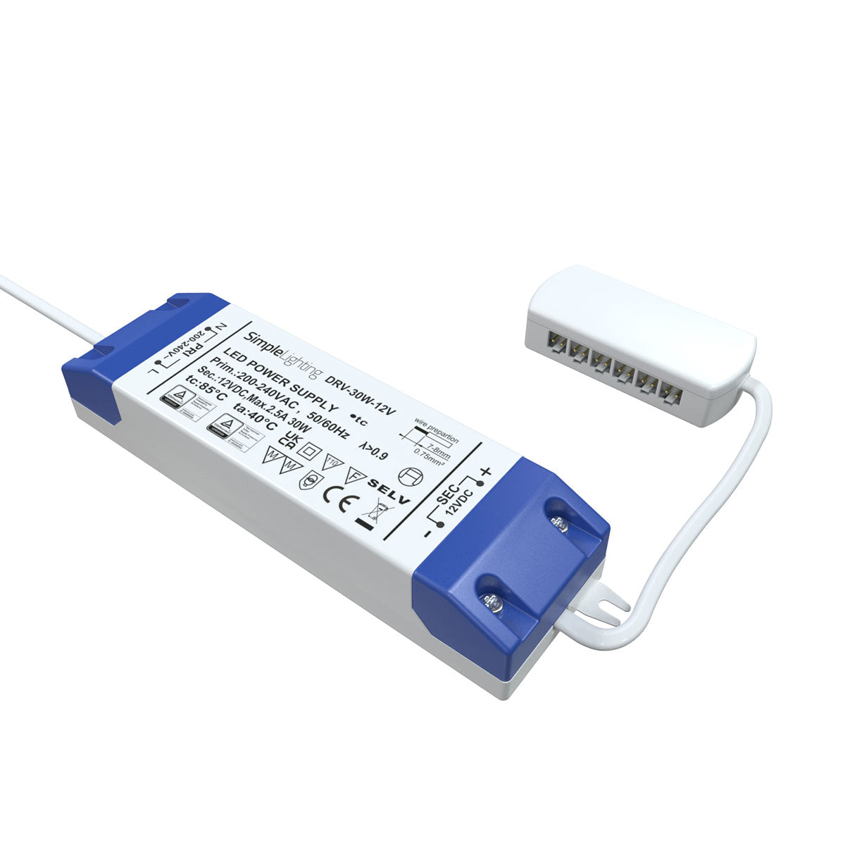 View 30w LED Driver 12v information