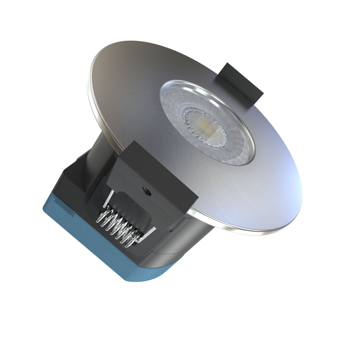 View Brushed Chrome 8w IP65 Fire Rated Downlight information