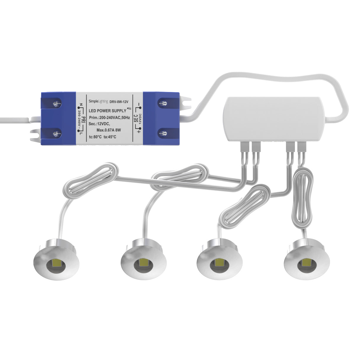 View 4 Pack Round Kickboard Lights information