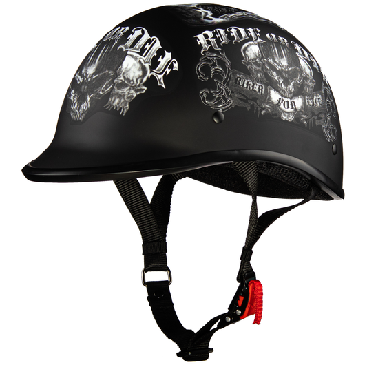Polo Motorcycle Half Helmet - Matte Black - WCL Helmet – WCL Helmet