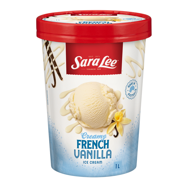 Sara Lee French Cream Ice Cream 1 Liter | Online Orders | Home Delivery –  Grove Online