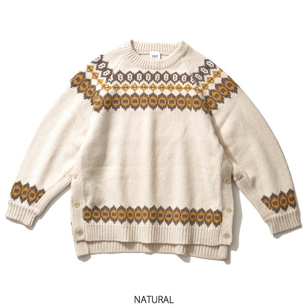 HIKING NORDIC SWEATER ハイキング ノルディックセーター BAMBOO SHOOTS バンブーシュート MOUNTAIN RESEARCH マウンテンリサーチ