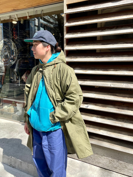 ACTIVE FULL ZIP SWEAT PARKA アクティブフルジップスウェットパーカ BAMBOO SHOOTS