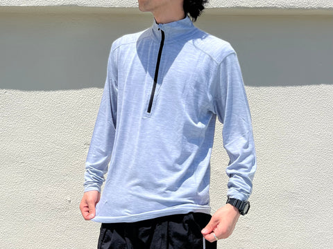 MINUS33 マイナス33 MERINO WOOL メリノウール MICRO 1/4 ZIP マイクロ 1/4 ジップ