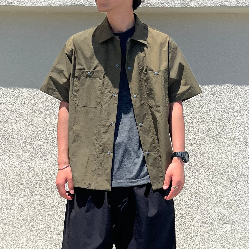 BAMBOO SHOOTS バンブーシュート SHORT SLEEVE OPEN COLLAR SHIRT ショートスリーブ オープンカラーシャツ