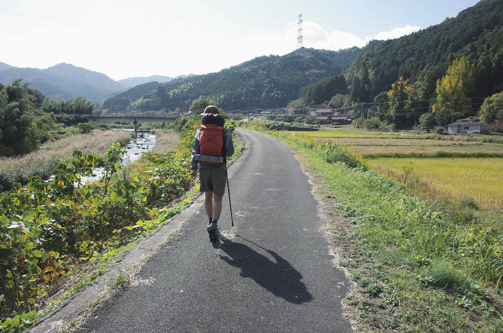 萩往還　山と道　MINI ULハイク　街道歩き　古道　ロングトレイル　山口県