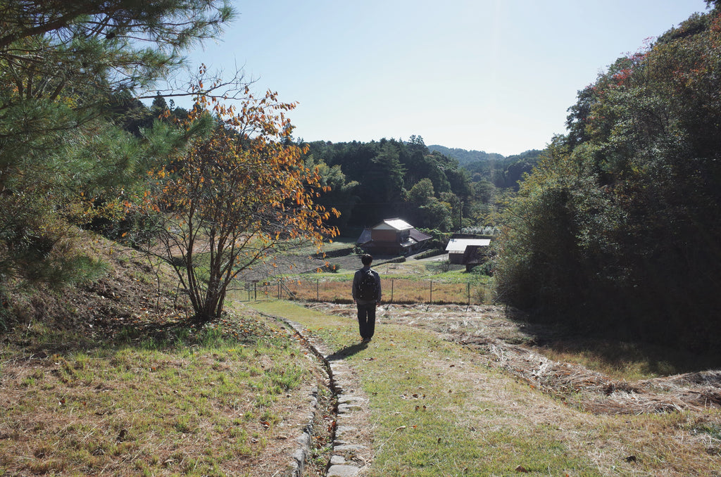 萩往還　街道歩き　古道　山口県　ロングトレイル　ULハイク　石畳