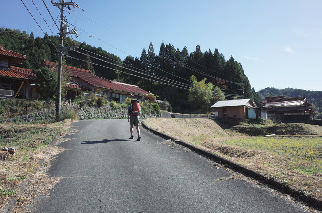 萩往還　佐々並　伝健地区　街道　古道　ロングトレイル　ULハイク　山口県