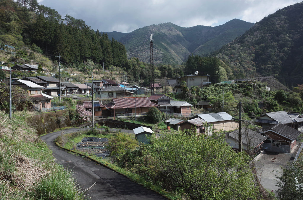 熊野古道　奥辺路　大熊　龍神村　龍神温泉　巡礼路　集落