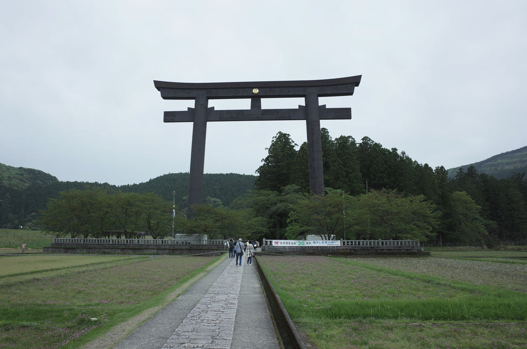 熊野古道　熊野本宮大社　大斎原　奥辺路　世界遺産　鳥居