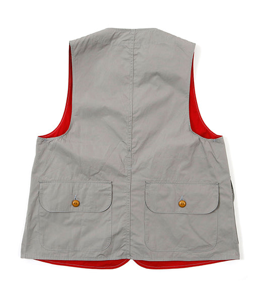 【MOUNTAIN RESEARCH コラボ】TYPEWRITER CLOTH HUNTER VEST / タイプライタークロス ハンター ベスト