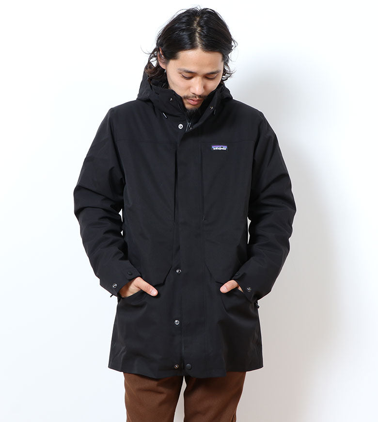 定価以下 Patagonia メンズトレススリーインワンパーカーインナーダウン付-