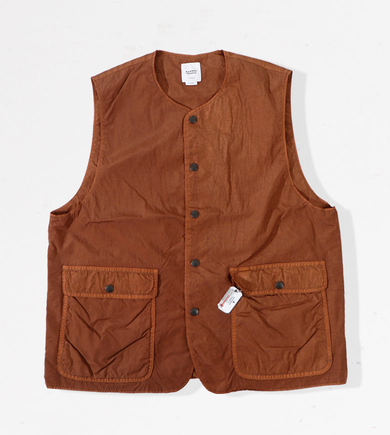 BAMBOO SHOOTS 2023SS〉OVER DYED FIELD VEST – BAMBOO SHOOTS ONLINE