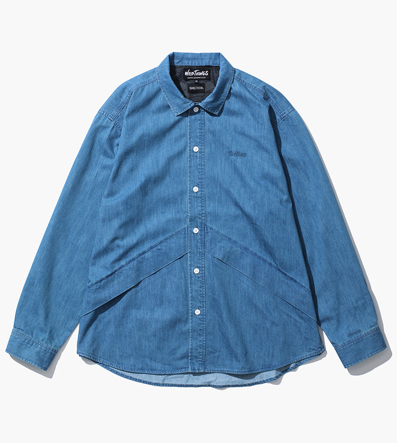 SHELTECH DENIM DENLAI SHIRTS シェルテックデニムシャツ wild things ワイシン