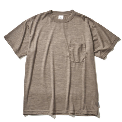 BAMBOO SHOOTS (バンブーシュート) | MERINO WOOL SHORT SLEEVE POCKET