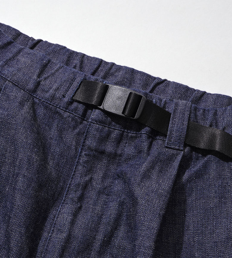 PLEATED DENIM CLIMBING PANTS TYPE-1 STRAIGHT プリーテッド デニム クライミング パンツ タイプ-1 ストレート BAMBOO SHOOTS バンブーシュート