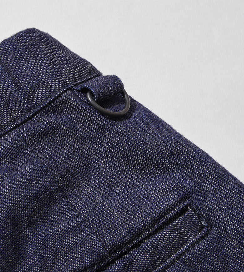 PLEATED DENIM CLIMBING PANTS TYPE-1 STRAIGHT プリーテッド デニム クライミング パンツ タイプ-1 ストレート BAMBOO SHOOTS バンブーシュート