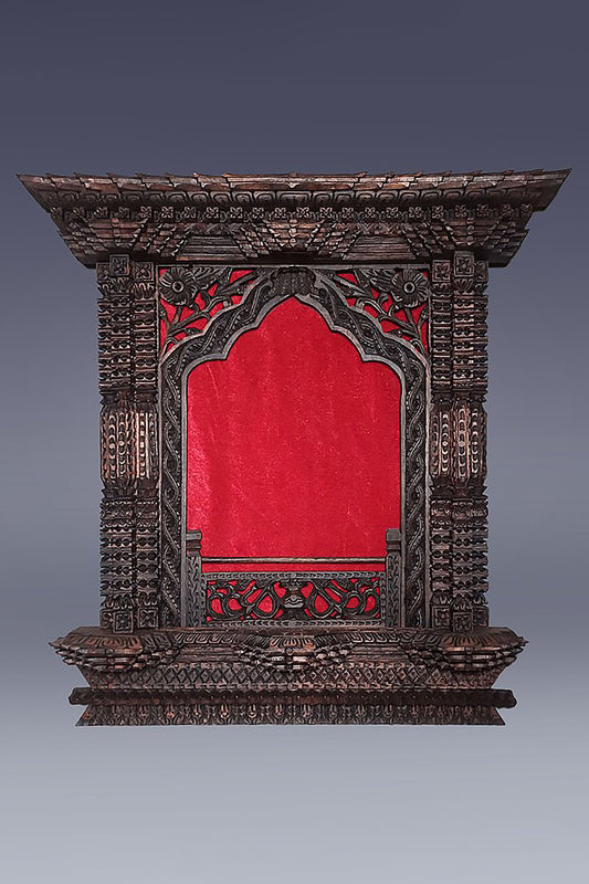 Handmade Wooden Photo Frame, Traditional Newari Handcrafted frame WoodCraftsNepal