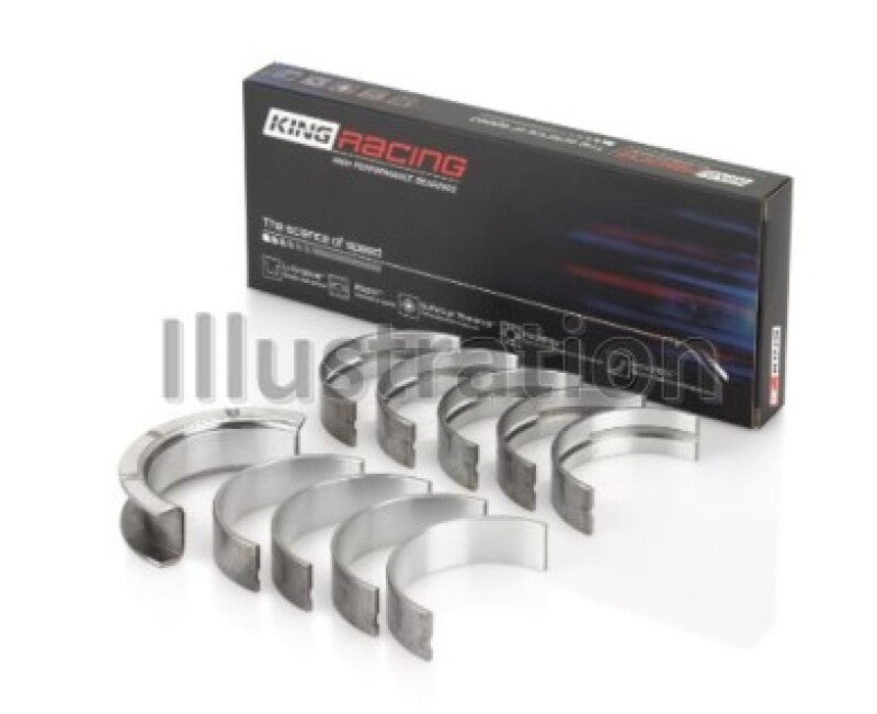 King Chevy LS1/LS6/LS3 Bi-Metal Performance Main Bearing Set - Size STD