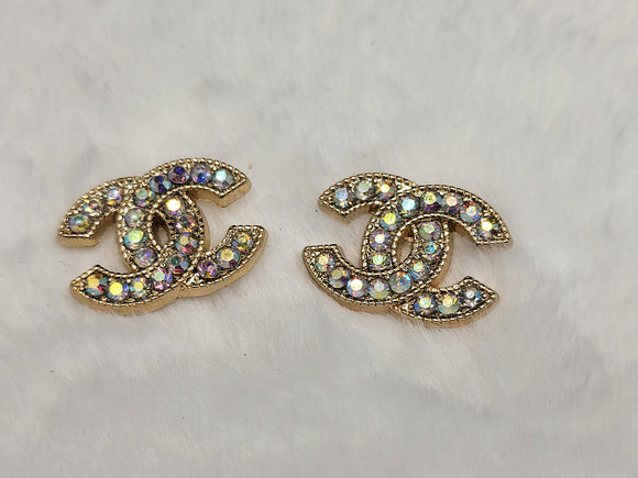 chanel iridescent earrings