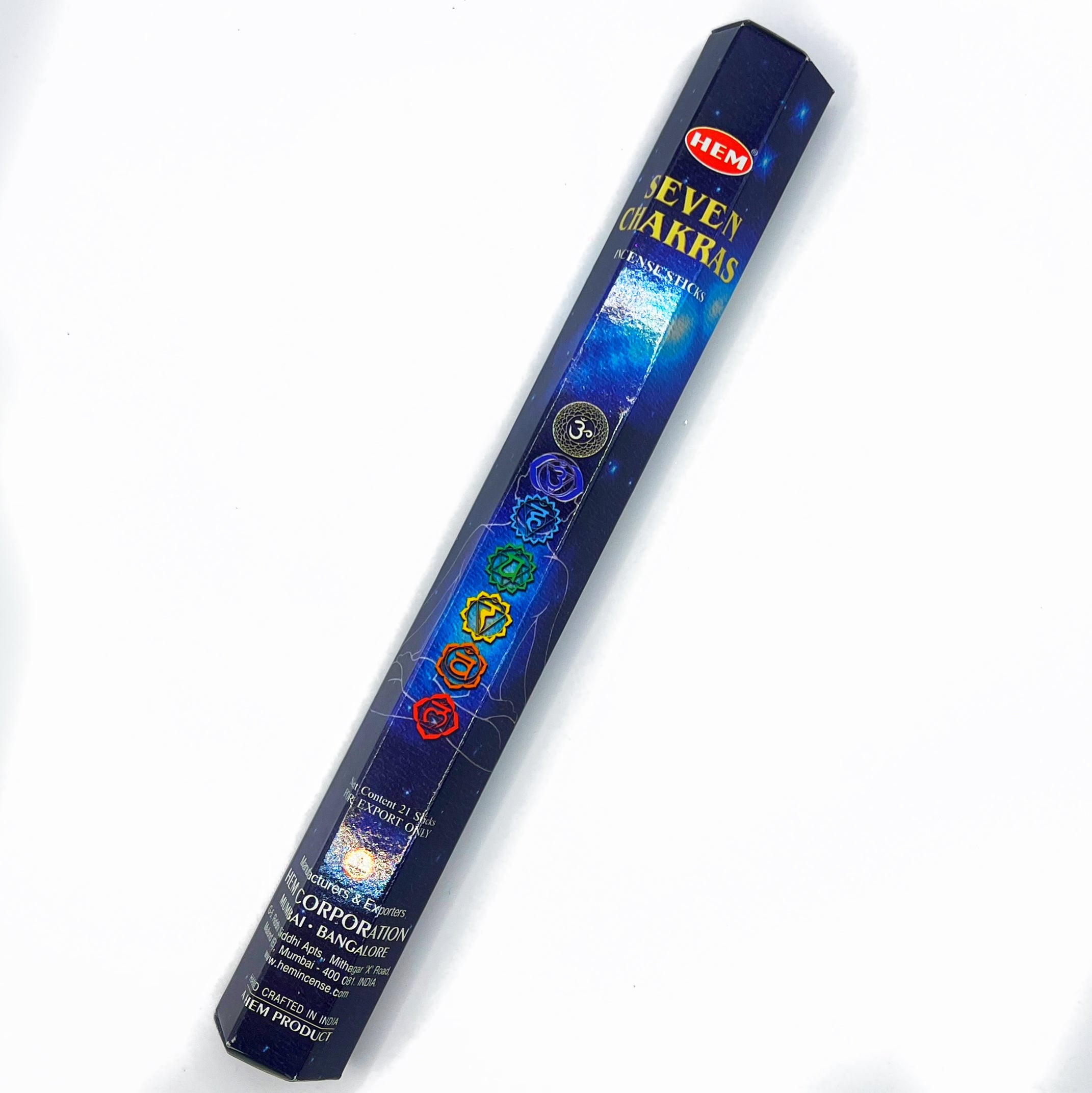 7 Chakras Incense (3 pack)