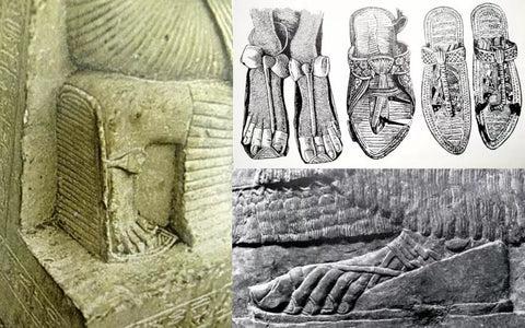 Origins of High Heels Platform Footwear