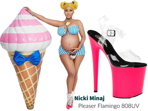 Nicki Minaj Pleaser Flamingo 808UV