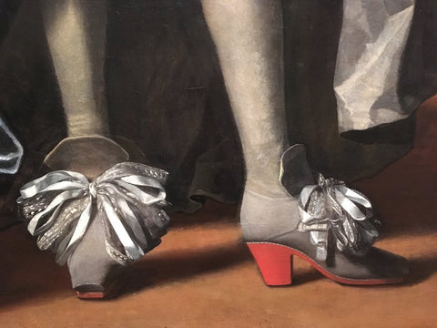 Men in heels | “Charles II of England”, 1670-75, Simon Pietersz Verelst.