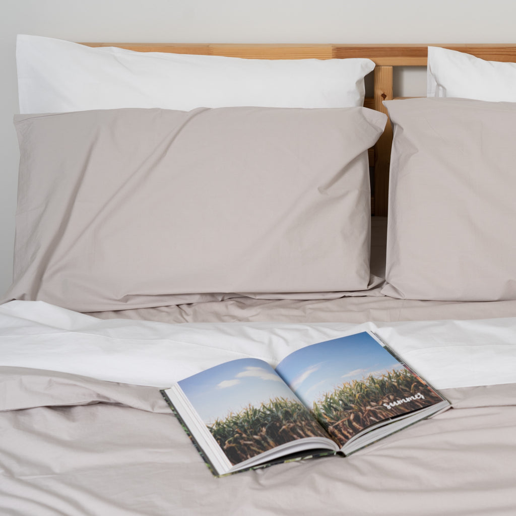 crisp percale duvet cover