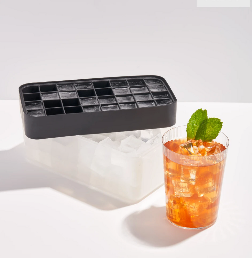 W&P Cup Cubes Freezer Tray - 4 Cubes, Charcoal